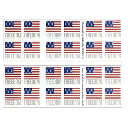 Flag 2023 Booklet - 5 Booklets 100 Pcs Unused Stamps for Mailing